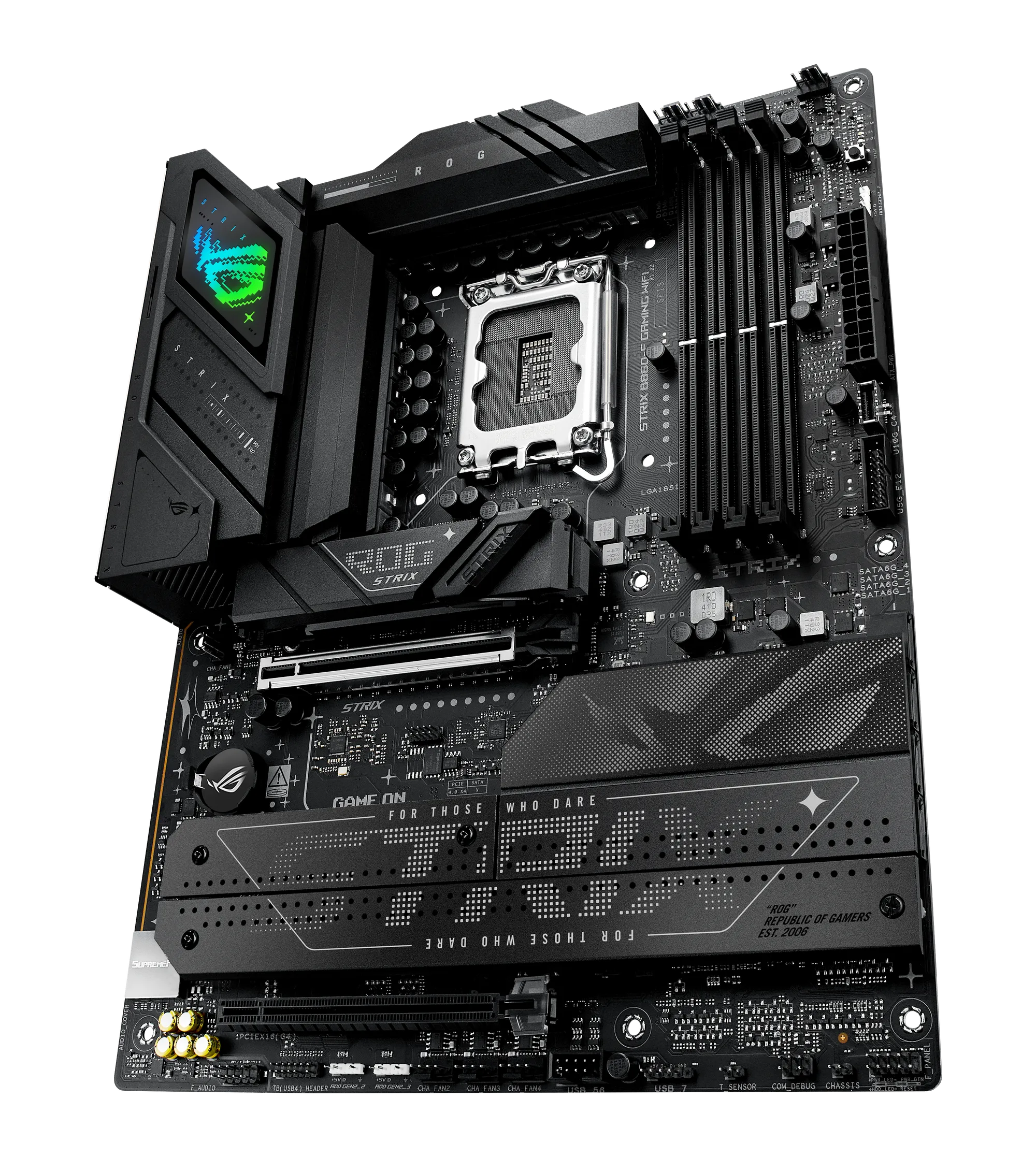083705cdfe855206723f3ff1e89f46e695b2da27 ASUS ROG STRIX B860-F GAMING WIFI | ATX | LGA1851 | DDR5 256GB | Wi-Fi 7 – New
