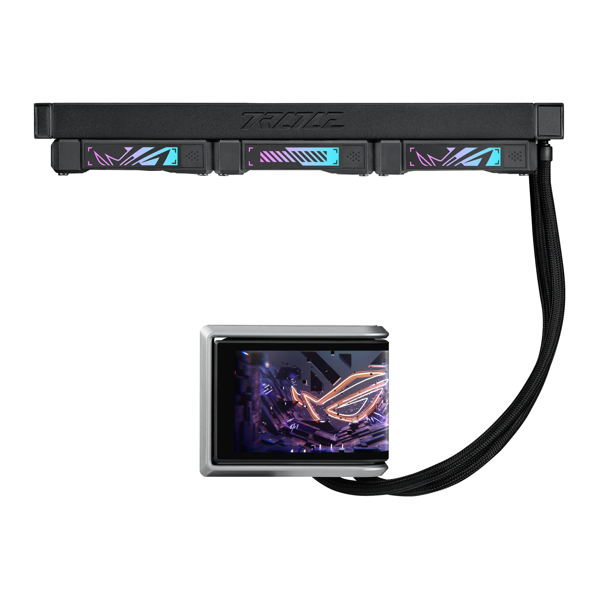 0a582b1f1386fd484c3837fc0e396e69953dc4af ASUS ROG RYUO IV 360 ARGB | 360mm AIO Liquid Cooler | 3x 120mm ARGB Fans | Intel LGA1700/1851 | AMD AM4/AM5 – New