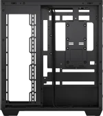 3500X Tempered Glass Black Mid-Tower PC Case; 2x 3.5” |  2x 2.5” Drive Bays; Up to 360mm Radiator compatible