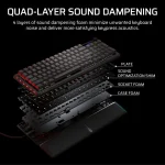 Corsair VANGUARD PRO 96% | Hall Effect Gaming Keyboard | MGX Hyperdrive Switches | Full RGB - New - Image 2