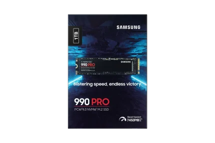 Samsung 990 PRO NVMe SSD | 1TB | M.2 | 7450 MB/s Read | 6900 MB/s Write – New