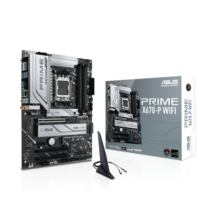 ASUS PRIME X670-P WIFI | ATX Motherboard | AMD AM5 Socket | DDR5 128GB Max | Wi-Fi 6 - New - Image 7
