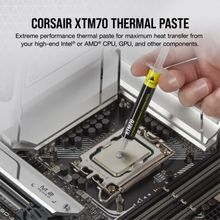 Corsair XTM70 Extreme Thermal Paste | 3g Kit | High-Performance Compound | Easy Application - New - Image 2