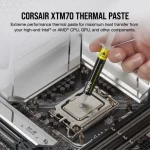 Corsair XTM70 Extreme Thermal Paste | 3g Kit | High-Performance Compound | Easy Application – New