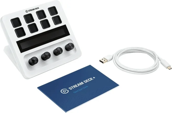 Elgato Stream Deck Plus | 8 LCD Keys | 4 x 360° Encoders | LCD Touch Panel | USB-C - New - Image 2