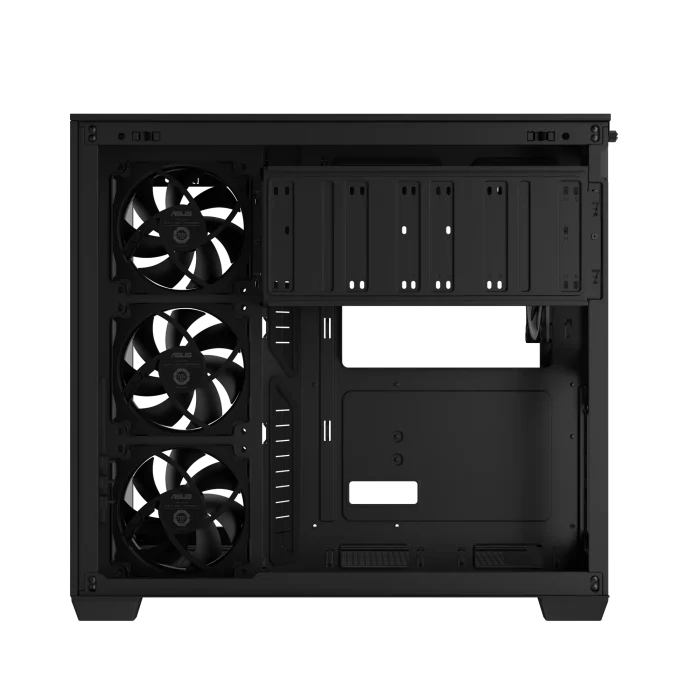 ASUS A32 Plus TG ARGB | Mid-Tower ATX | Tempered Glass | ARGB Fans | 2x HDD + 3x SSD Bays - New - Image 2