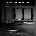 Corsair 3200D RS | Mid-Tower ATX Case | 3x RS120 Fans Included | USB-C Front Panel - New - Image 2
