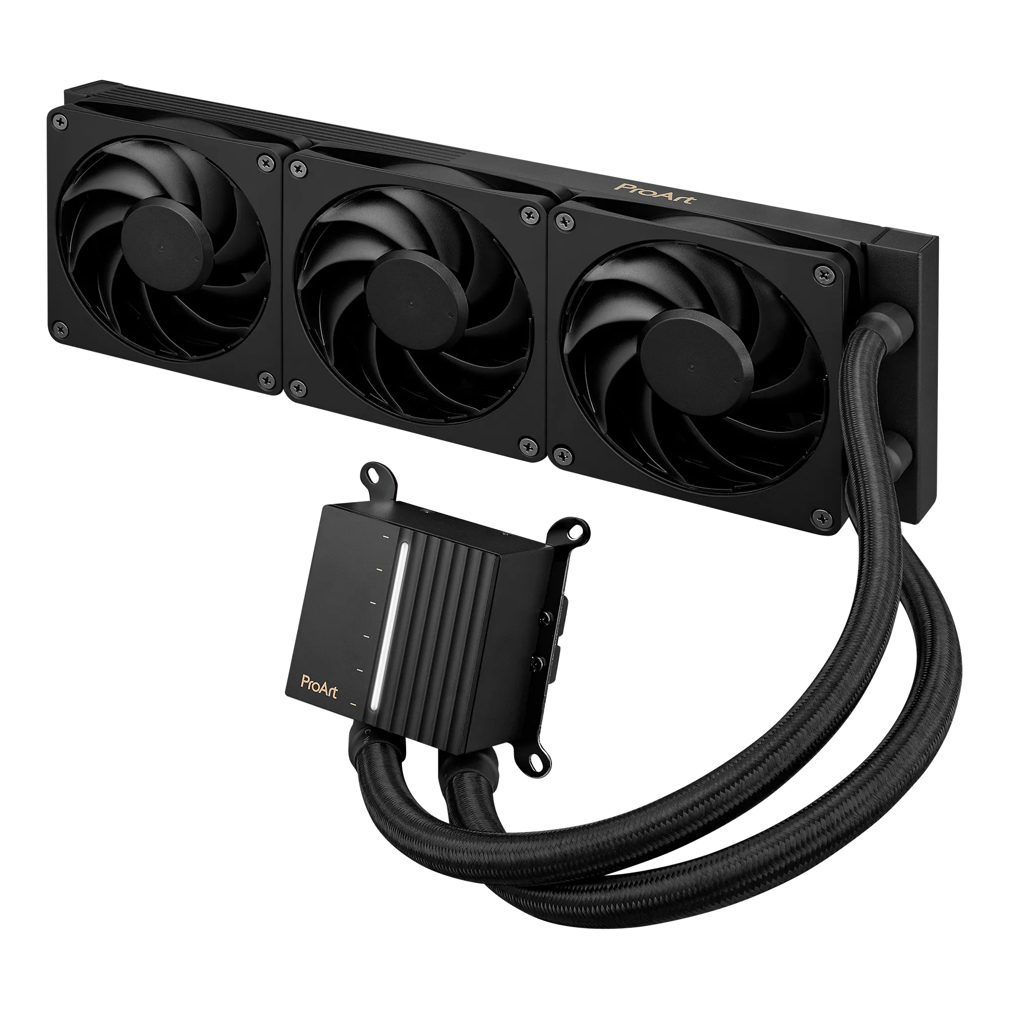 184172332a98193886a504c8d20271d9815460e0 ASUS ProArt LC 360 | 360mm Liquid Cooler | 3x 120mm Fans | AMD AM5/AM4 | Intel LGA 1851/1700 – New