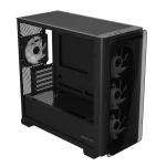 ASUS A23 Plus TG ARGB | Mid-Tower mATX/Mini-ITX | Tempered Glass | ARGB Lighting | 4x 120mm Fans - New - Image 2