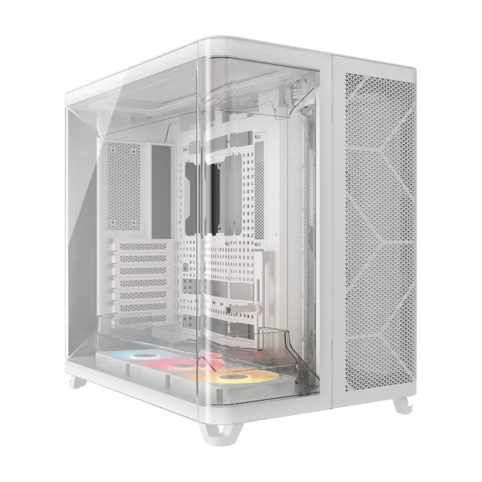Corsair AIR 5400 RS-R ARGB | Mid-Tower ATX | Triple Chamber | 3x ARGB Fans | Tempered Glass - New - Image 3