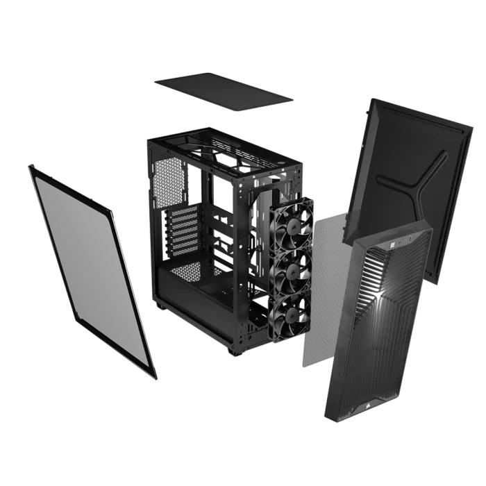 Corsair 3200D RS | Mid-Tower PC Case | 3x RS120 Fans Included | ATX Support - New - Image 5