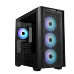 ASUS A21 Plus TG ARGB | Micro-ATX / Mini-ITX | Tempered Glass | ARGB Fans | 360mm Radiator Support - New - Image 2
