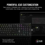 Corsair K70 CORE RGB | Mechanical Gaming Keyboard | Red Linear Switches | Full-Size Layout - New - Image 2