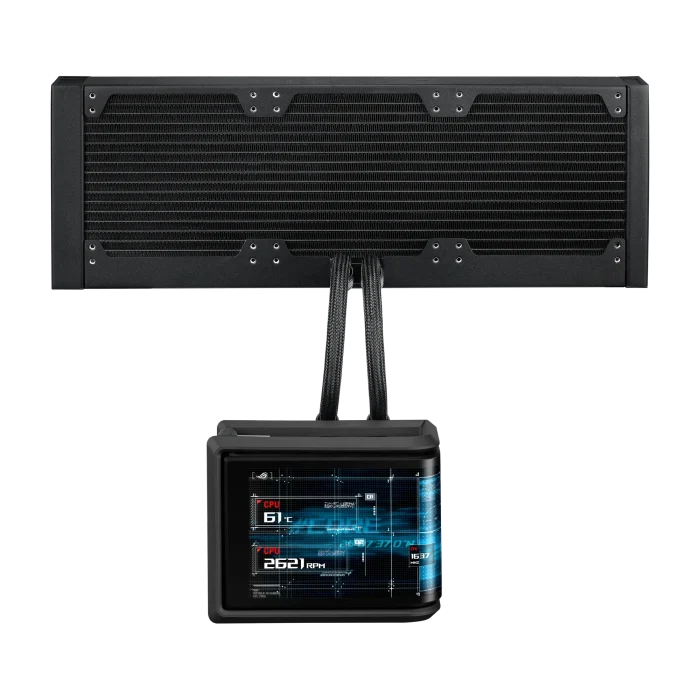 ASUS ROG Ryuo IV SLC 360 ARGB | All-in-One Liquid Cooler | 360mm Radiator | Intel & AMD Compatible - New - Image 4