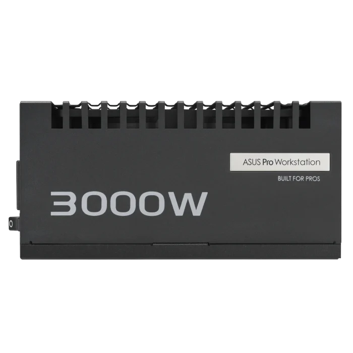 ASUS Pro WS 3000P | 3000W Fully Modular PSU | 80 Plus Platinum | ATX Form Factor | 10-Year Warranty - New - Image 2