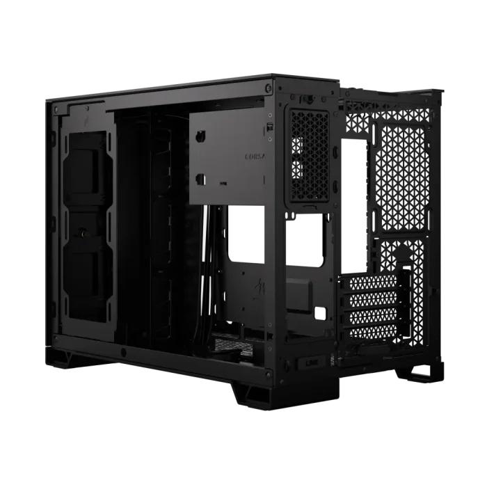 Corsair 2500D Airflow | Mid-Tower Dual Chamber | Up to 360mm Radiator | 2x 3.5'' + 2x 2.5'' Drive Bays - New - Image 9