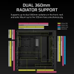 Corsair 5000D RS Mid-Tower Case | 4x RS 140mm PWM Fans | 2x 2.5" Bays | 1x 3.5" Bay - New - Image 2