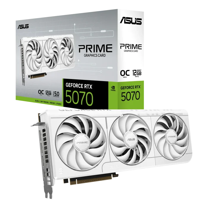 ASUS Prime RTX 5070 | PCIe 5.0 | 12GB GDDR7 | Triple Fan OC | 7680x4320 - New - Image 3
