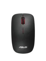 ASUS WT300 Wireless Mouse | 2.4GHz RF Wireless | 1600 DPI | Ambidextrous Design | Matt Black & Red - New - Image 3