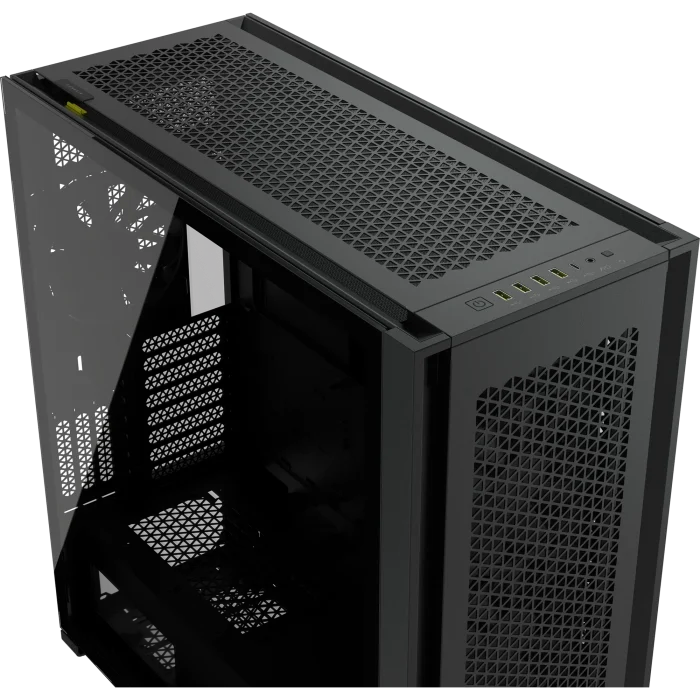 Corsair 7000D Airflow | Full Tower ATX | Tempered Glass | 3x 140mm Fans Included | 480mm Radiator Support - New - Image 7