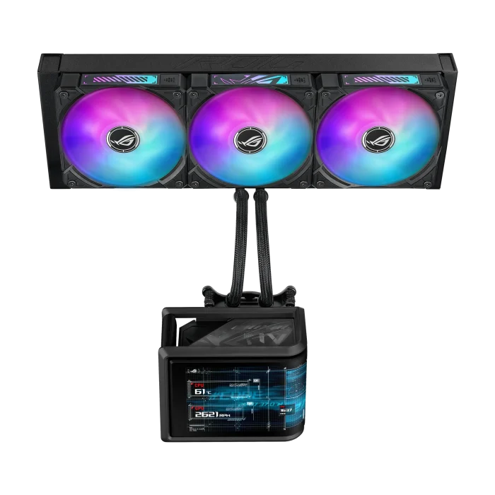 ASUS ROG Ryuo IV SLC 360 ARGB | All-in-One Liquid Cooler | 360mm Radiator | Intel & AMD Compatible - New - Image 6