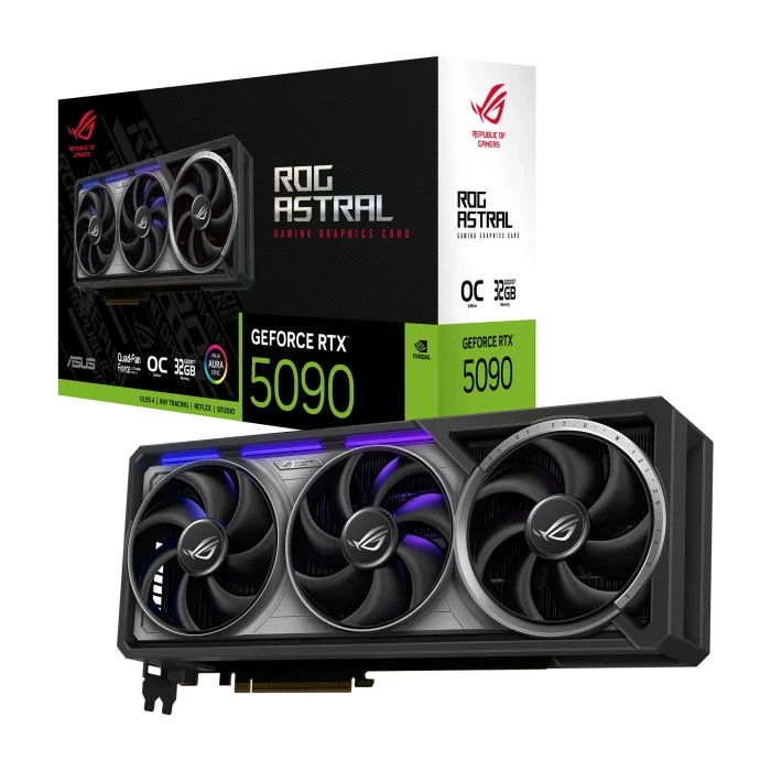 ASUS ROG Astral RTX 5090 | 32GB GDDR7 | PCIe 5.0 | 2610MHz OC | 512-bit - New - Image 4