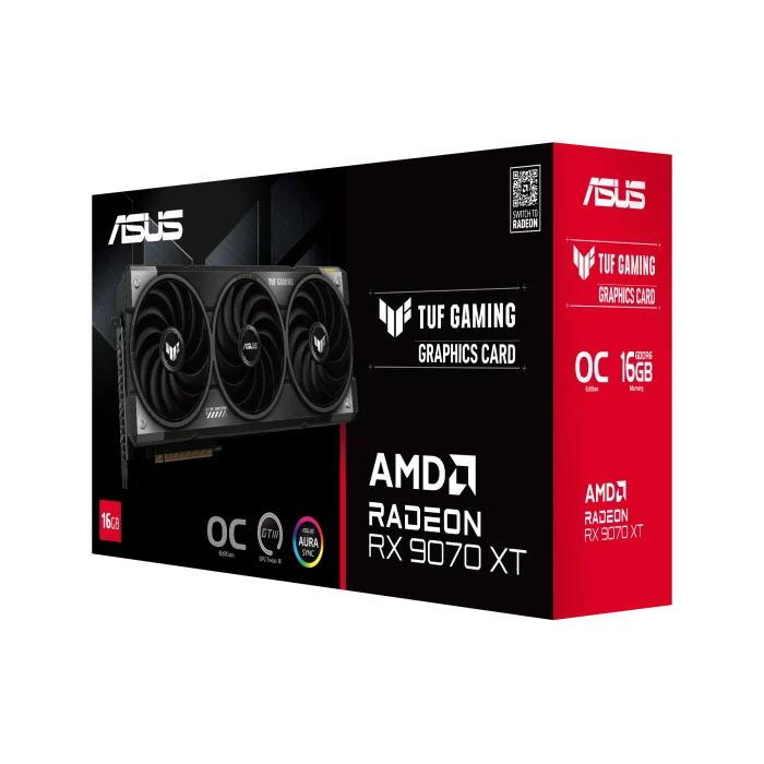 ASUS TUF Gaming RX 9070 XT | 16GB GDDR6 | PCIe 5.0 | OC Mode 3080MHz Boost - New - Image 5