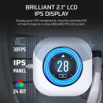 Corsair Nautilus 240 RS LCD | 240mm AIO Liquid Cooler | 2.1" IPS LCD Screen | Dual RS120 Fans - New - Image 5
