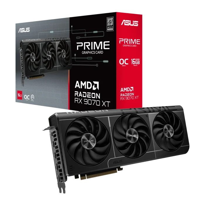 ASUS Prime RX 9070 XT | AMD Radeon RX 9070 XT | 16GB GDDR6 | PCIe 5.0 | 256-bit - New - Image 5