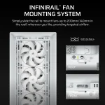 Corsair 5000D RS Mid-Tower Case | 4x RS 140mm PWM Fans | 2x 2.5" Bays | 1x 3.5" Bay - New - Image 4