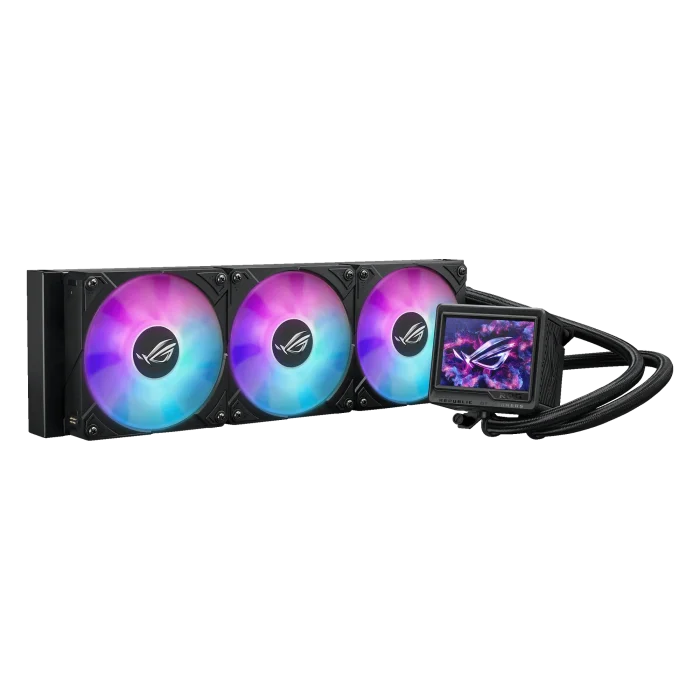 ASUS ROG Ryujin III 360 ARGB Extreme | 360mm AIO Liquid Cooler | 3x 120mm Fans | 2800 RPM | Copper CPU Block - New - Image 5