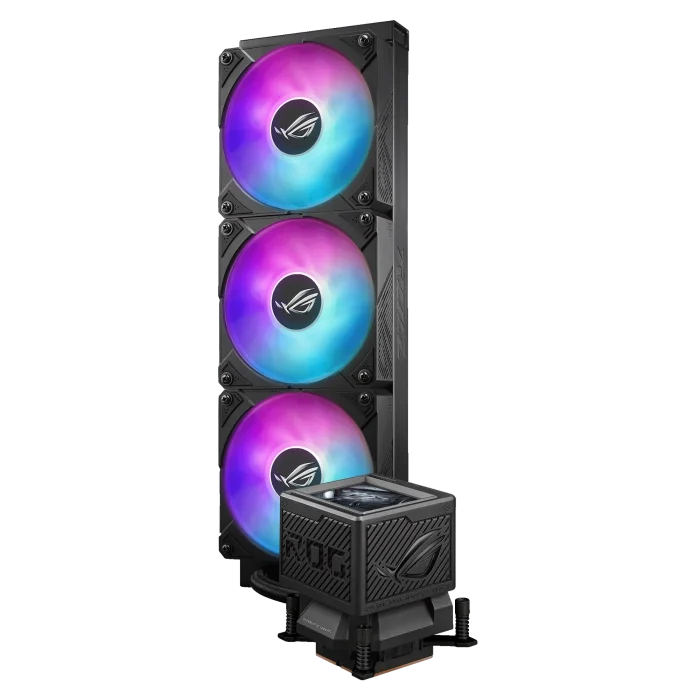ASUS ROG Ryujin III 360 ARGB Extreme | 360mm AIO Liquid Cooler | 3x 120mm Fans | 2800 RPM | Copper CPU Block - New - Image 6