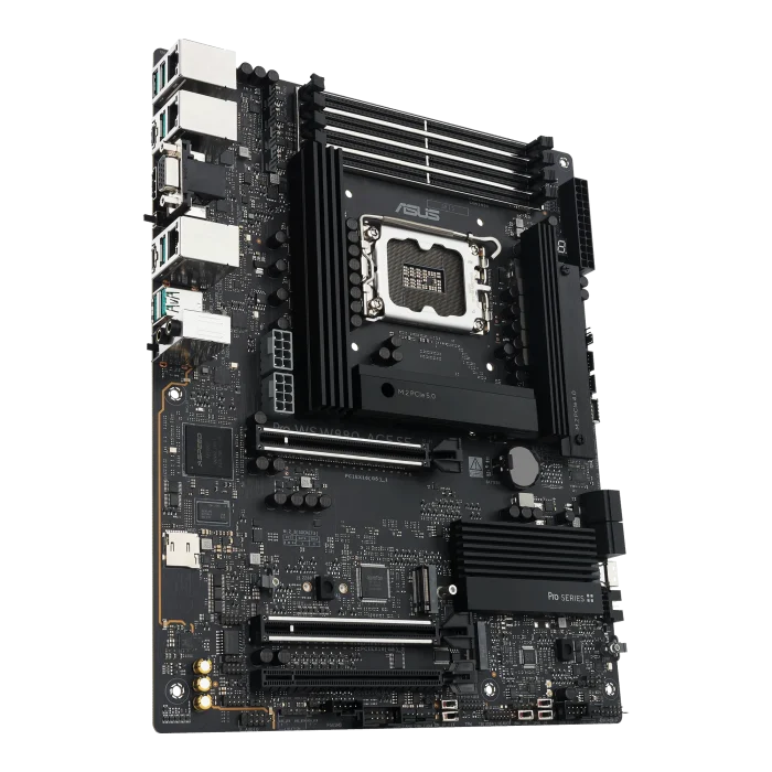 ASUS PRO WS W880-ACE SE | ATX Motherboard | LGA1851 Socket | 256GB DDR5 | PCIe 5.0 - New - Image 4