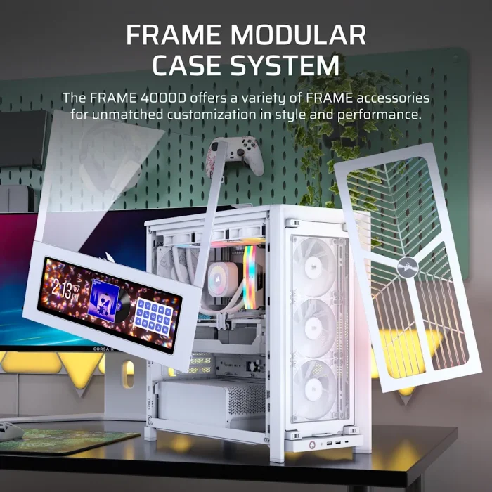 Corsair 4000D RS Wood | Mid-Tower ATX Case | 4x RS Fans Included | High Airflow Design - New - Image 4
