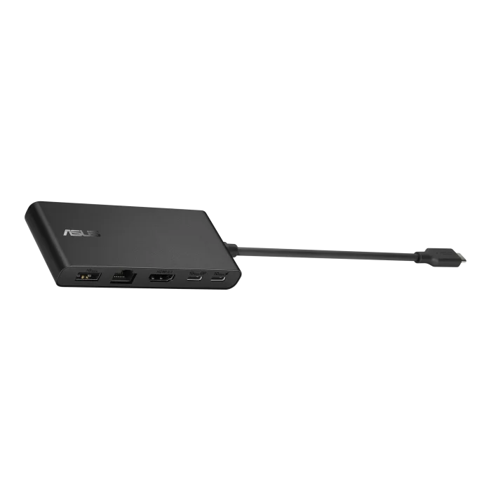 ASUS DC201 USB-C Dock | Dual 4K 60Hz | 100W Power Delivery | HDMI 2.1 + DP 1.4 - New - Image 4