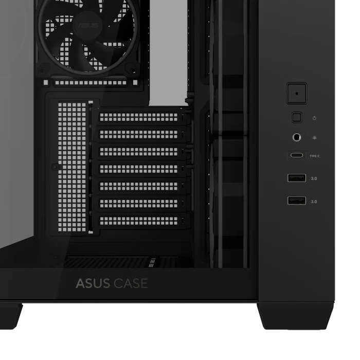 ASUS A32 Plus TG ARGB | Mid-Tower ATX | Tempered Glass | ARGB Fans | 2x HDD + 3x SSD Bays - New - Image 5