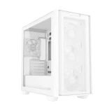 ASUS A21 Plus ARGB | Micro-ATX / Mini-ITX | White | 4x ARGB Fans | Top 360mm Radiator Support - New - Image 3