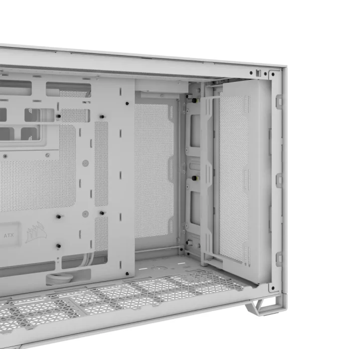 Corsair 2500D Airflow | Mid-Tower Dual Chamber | Up to 360mm Radiator | 2x 3.5'' + 2x 2.5'' Drive Bays - New - Image 8