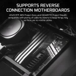 Corsair 4000D RS Wood | Mid-Tower ATX Case | High Airflow | 4x RS Fans | Black & Walnut - New - Image 4