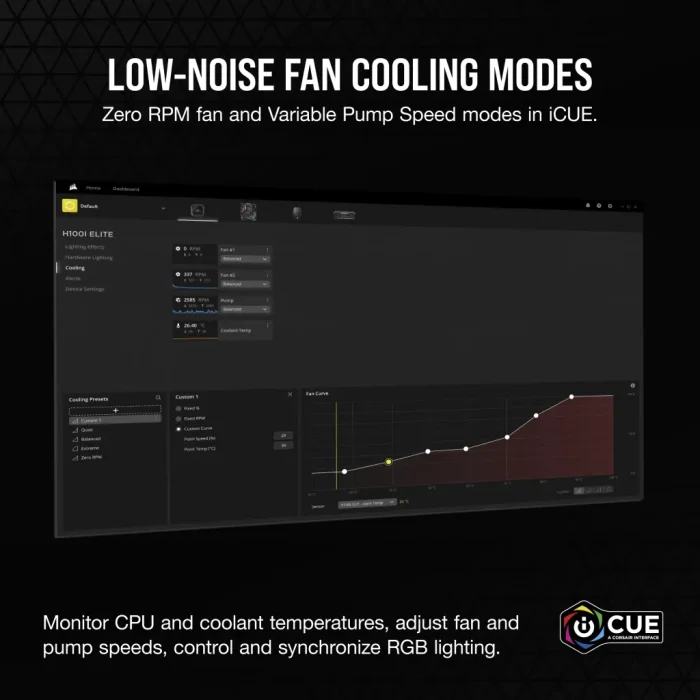 Corsair iCUE H100i ELITE RGB | 240mm Liquid Cooler | RGB Lighting | AMD & Intel Support - New - Image 4