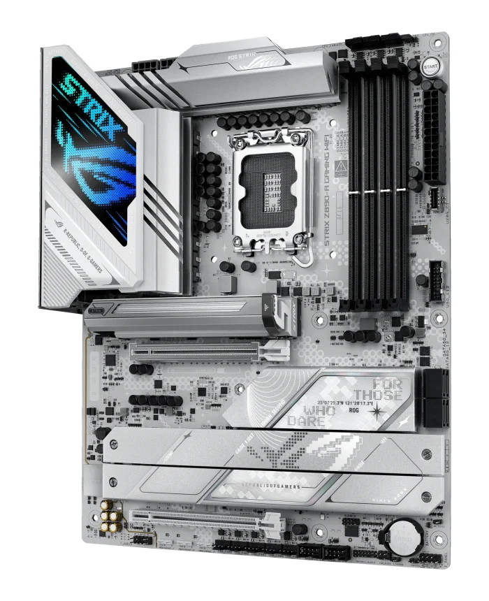 ASUS ROG STRIX Z890-A GAMING WIFI | ATX Motherboard | LGA1851 | DDR5 192GB Max | 5x M.2 Slots - New - Image 2