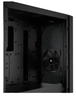 3000D AIRFLOW Black Mid-Tower PC Case; 2x 3.5'' |  2x 2.5'' Drive Bays; Up to 360mm Radiator compatible; 2x 120mm fan incl - Image 7