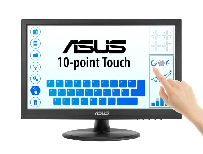 ASUS VT169HE Touch Monitor | 15.6-inch Full HD | VA Panel | 60Hz | 5ms Response - New - Image 4