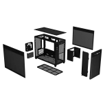 ASUS AP201 Prime Case TG | Mini Tower | Micro-ATX / Mini-ITX | Tempered Glass | USB 3.0 - New - Image 7
