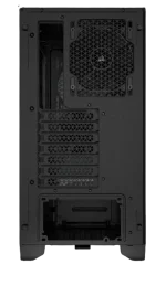 3000D AIRFLOW Black Mid-Tower PC Case; 2x 3.5'' |  2x 2.5'' Drive Bays; Up to 360mm Radiator compatible; 2x 120mm fan incl - Image 9