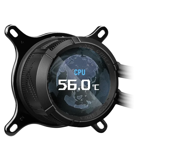 ASUS ROG STRIX LC III 360 ARGB LCD | 360mm AIO Liquid Cooler | 3x 120mm ARGB Fans | LCD Display | Intel & AMD Compatible - New - Image 4