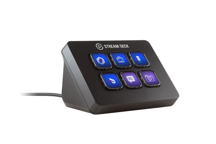 Elgato Stream Deck Mini | 6 Customizable LCD Keys | Adjustable Stand | Content Creation Controller - New - Image 3