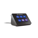 Elgato Stream Deck Mini | 6 Customizable LCD Keys | Adjustable Stand | Content Creation Controller – New