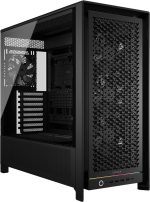 Corsair 5000D RS Mid-Tower Case | 4x RS 140mm PWM Fans | 2x 2.5″ Bays | 1x 3.5″ Bay – New