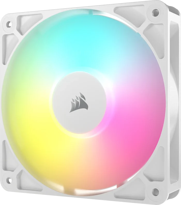 Corsair RS120 ARGB | 120mm PWM Fans | Triple Pack | White - New - Image 4